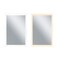 Cwi Lighting Abigail Rectangle Matte White LED 30 in. Mirror 1233W30-49 - alternate 1